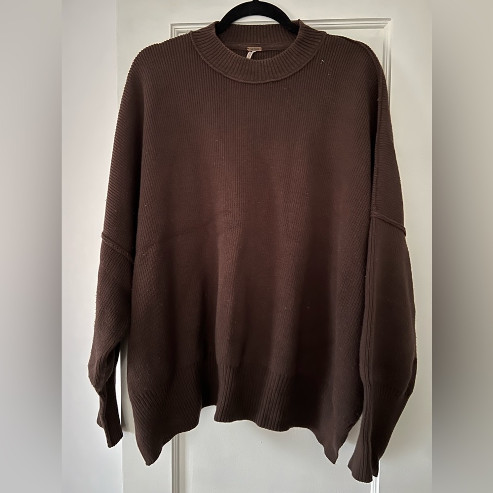 Free people easy street tunic color brown